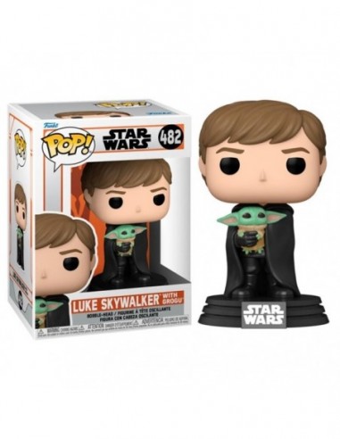 FUNKO POP STAR WARS LUKE CON GROGU