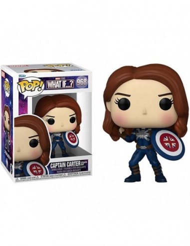 FUNKO POP MARVEL WHAT IF CAPITANA CARTER STEALTH SUIT