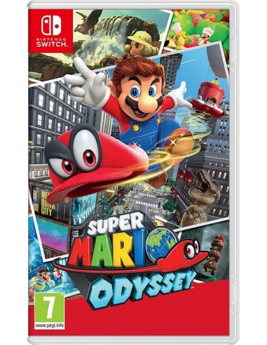 VIDEOJUEGO SWITCH SUPER MARIO ODYSSEY