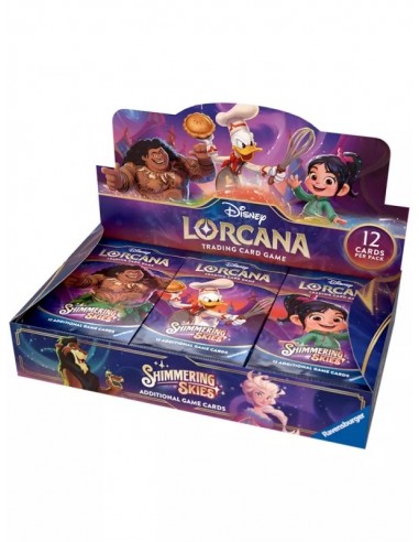 Sobre de refuerzo Shimmering Skies - Inglés - Disney Lorcana TCG